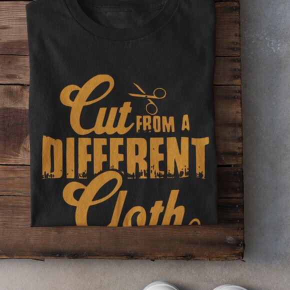 Cut from a Different Cloth - Unique style Adult T-Shirt - Picture 5 of 6